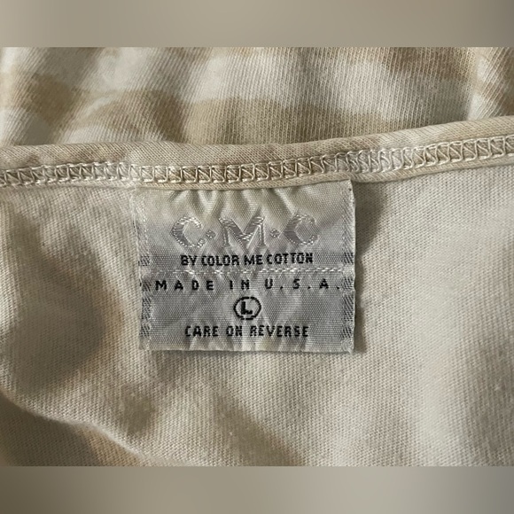 CMC Color Me Cotton Shirt, Size Large, 3/4 Length Sleeves - Picture 3 of 4